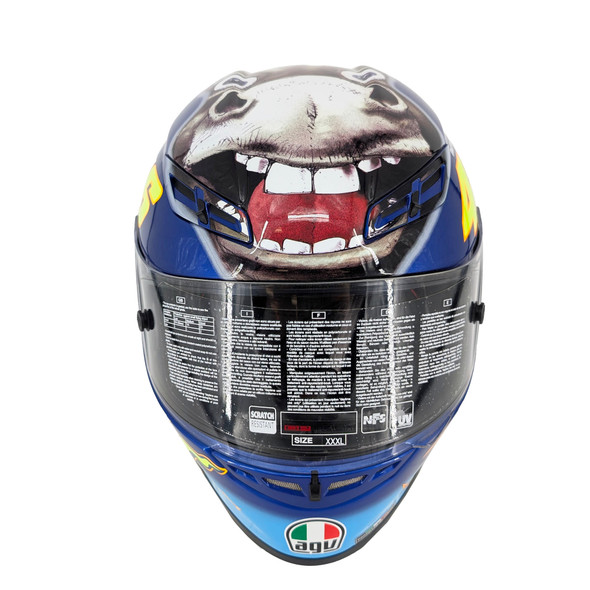 AGV GP Tech Limited Edition - Rossi Misano "Donkey" Helmet - 3XLarge