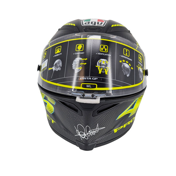 AGV Pista GP Limited Edition - Rossi Project 46 2.0 Helmet - Matte Finish - Med/Lg