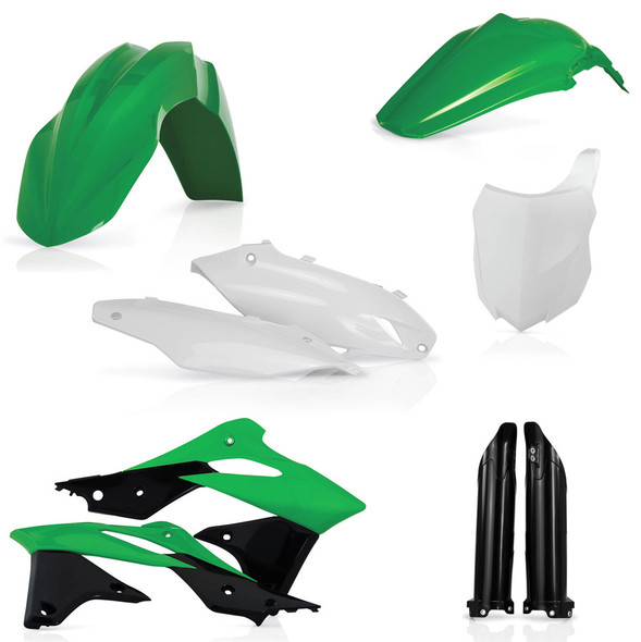 Acerbis Plastic Kit: 13-16 Kawasaki KX250F