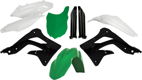 Acerbis Plastic Kit: 13-15 Kawasaki KX450F