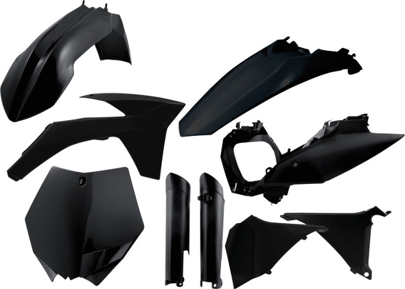 Acerbis Plastic Kit: 11-12 KTM 125cc to 450cc (SX/XC/SX-F/XC-F Models)