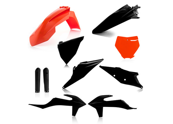 Acerbis Plastic Kit: 2019+ KTM 125cc to 450cc (SX/XC/SX-F/XC-F Models)