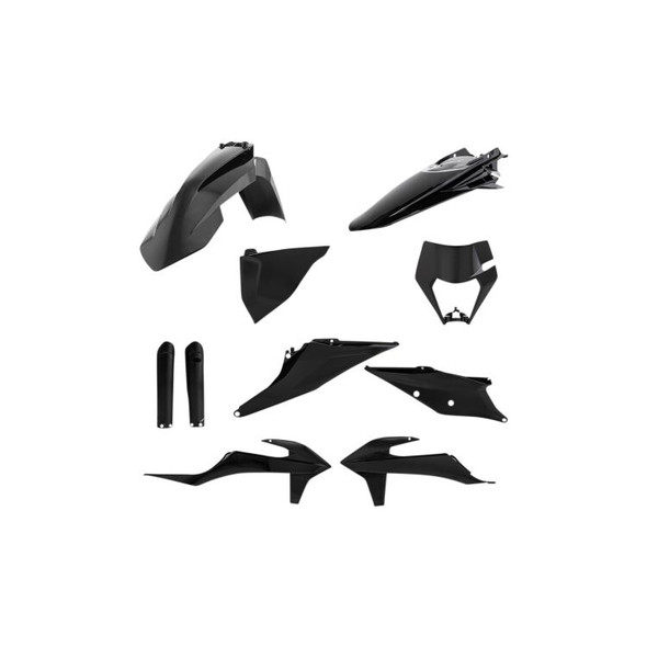 Acerbis Plastic Kit: 2020+ KTM 150cc to 500cc (XC-W/XCF-W/EXC-F Models)