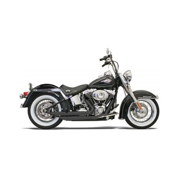 Bassani FireFlight Exhaust: 86-17 Softail Models