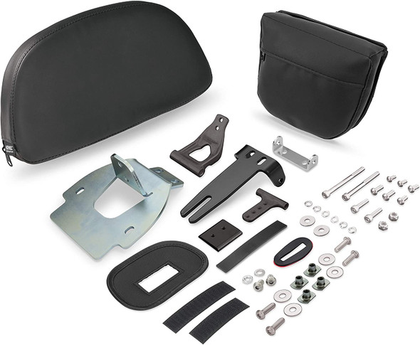 Show Chrome Detachable Smart Mount Backrest Kit: 2018-2021 Honda Goldwing GL1800 - [Demo]