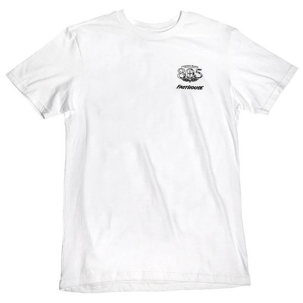 Fasthouse Luster Midweight Tee - White - Small - 197168050555