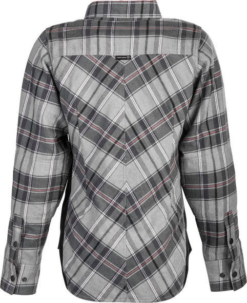 Highway 21 Rogue Flannel Women's Jacket - Pink/Grey - XS - 489-1451XS