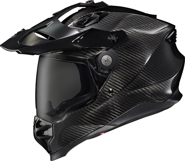 Scorpion EXO XT9000 Carbon Full-Face Helmet - Solid Colors - Gloss Black - XS