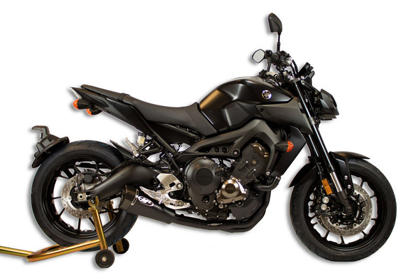 M4 14-20 Yamaha FZ-09/MT-09/XSR900 RM1 Full Exhaust - All Black