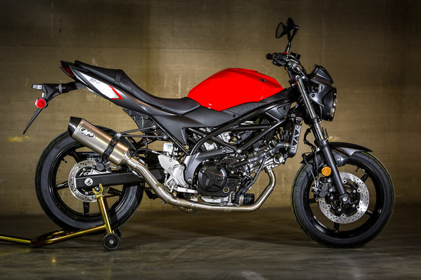 M4 17-23 Suzuki SV650/X Race Full Exhaust - Titanium Canister