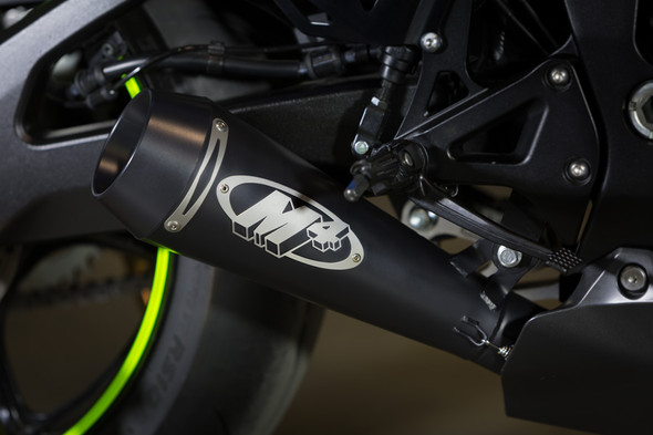 M4 17-26 Suzuki GSX-R 1000 GP Titanium Piping Full Exhaust - Black Canister