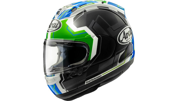 Arai Corsair-X Helmet - Rea 6 - Green/Blue/Black - XL - 101-15905