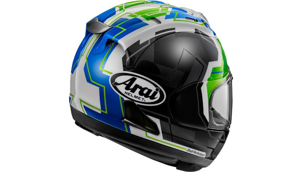 Arai Corsair-X Helmet - Rea 6 - Green/Blue/Black - XL - 101-15905
