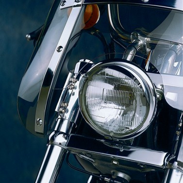 National Cycle Chrome 41mm Fork Windshield Mount Kit -  KIT-CHM - [Demo]