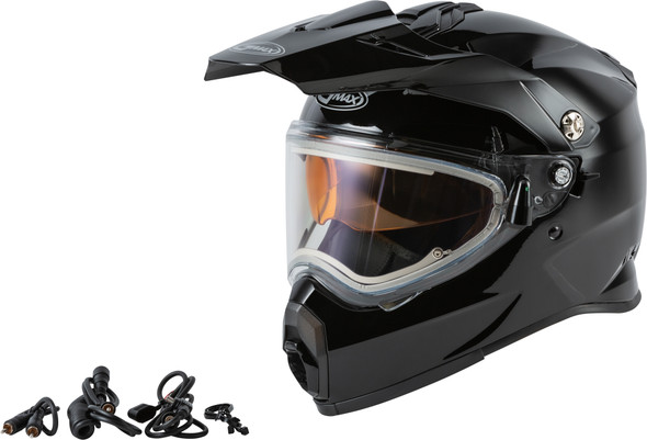 GMAX AT-21S Helmet - Solid Colors w/ Electric Shield