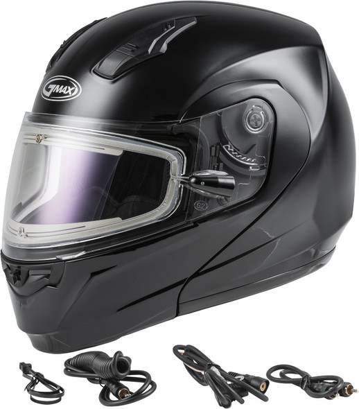 GMAX MD-04S Helmet - Solid Colors w/ Electric Shield