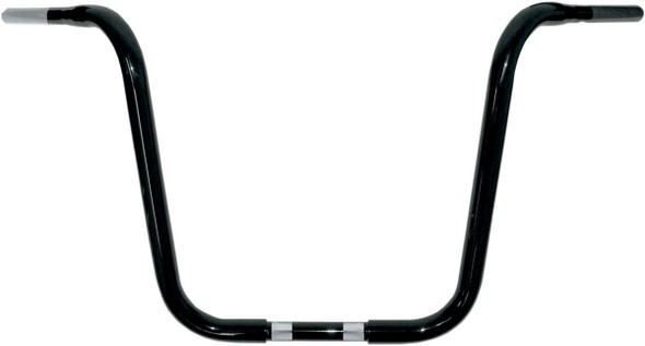 Drag Specialties Gloss Black 15" Buffalo Ape Bar - 1.25" - 0601-1242