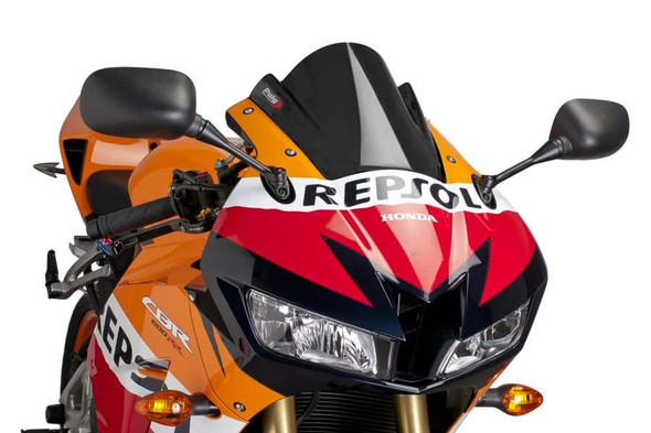 Puig Z Racing Windscreen: 13-16 Honda CBR 600RR