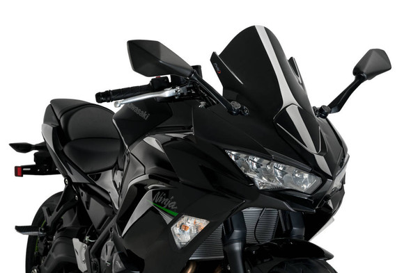 Puig Z Racing Windscreen: 2020 Kawasaki Ninja 650