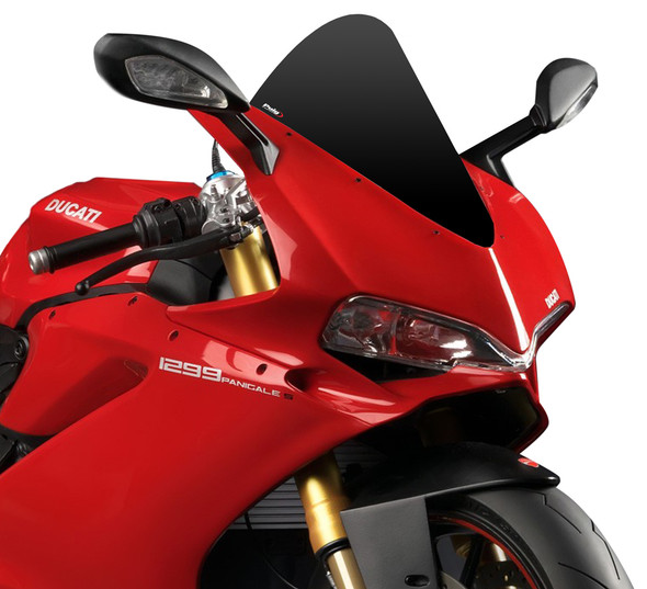 Puig R Racer Windscreen: 15-19 Panigale Models