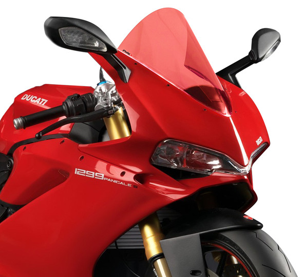 Puig R Racer Windscreen: 15-19 Panigale Models