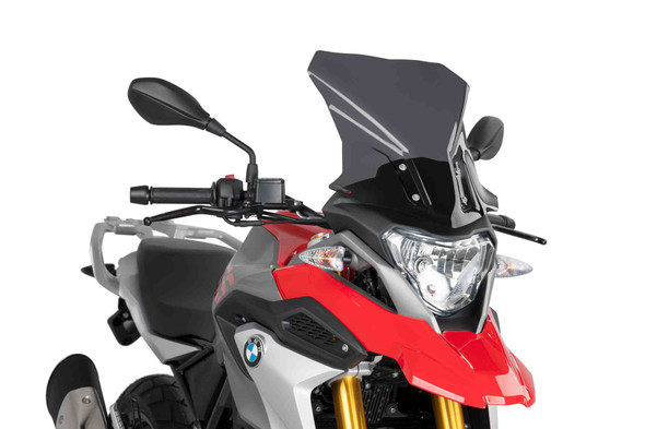 Puig Touring Windscreen: 17-20 BMW G310 GS