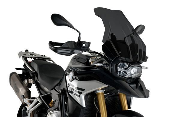 Puig Touring Plus Windscreen: 18-20 BMW F850 GS/Adventure