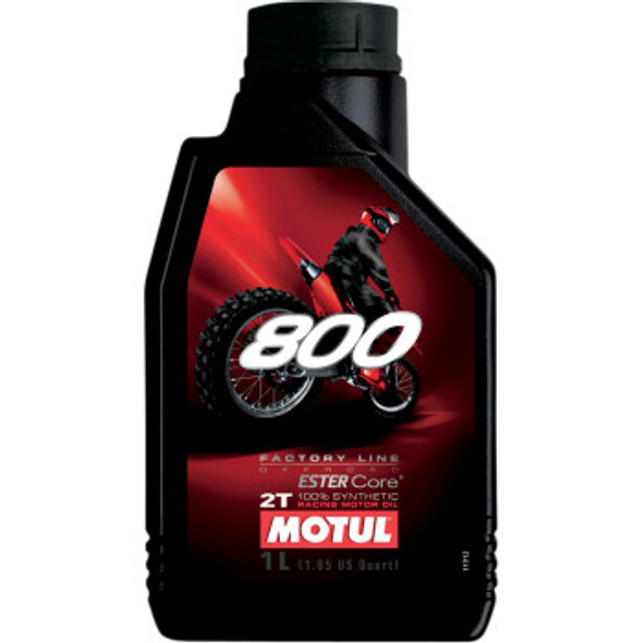 Motul 800 2T Factory Line Synthetic Oil - Off-Road - 1 Liter