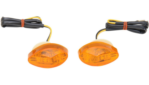 Competition Werkes LED Front Flush Mount Turn Signals: Select 96-04 Kawasaki ZX Models