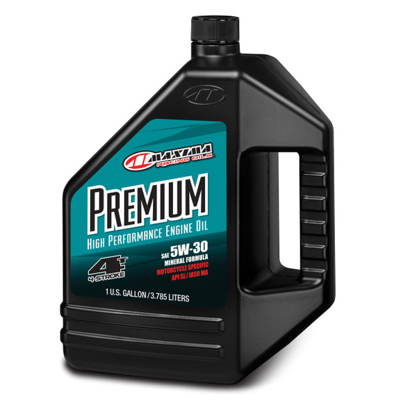 Maxima Premium High Performance Mineral 4T Engine Oil - 5W30 - 1 US Gal