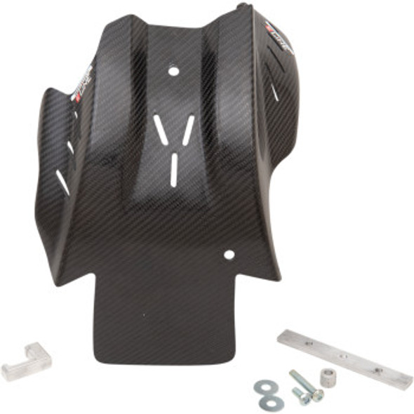 Moose Racing Carbon Fiber Skid Plate: 05-20 Yamaha YZ125