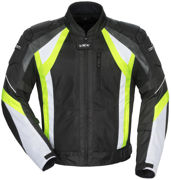 Cortech VRX Air Jacket - Black/Hi-Viz/White - Small