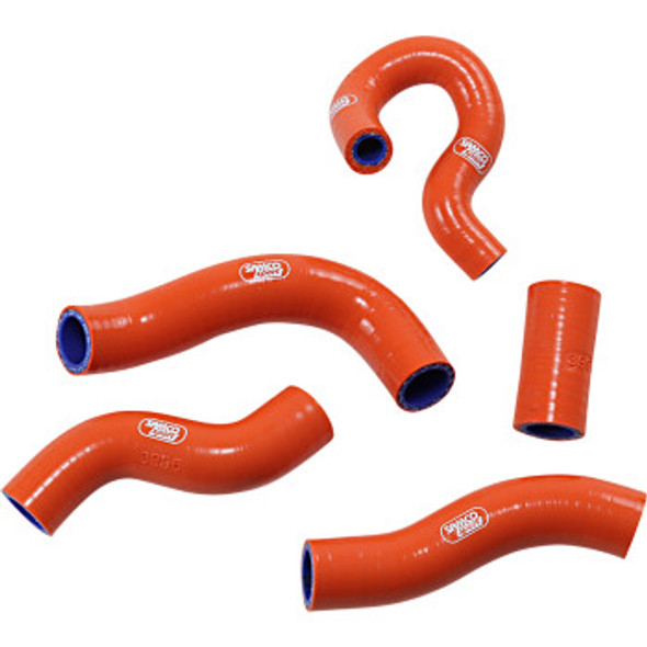 Moose Racing Radiator Hose Kit: 12-16 KTM 400/500XCW - Orange