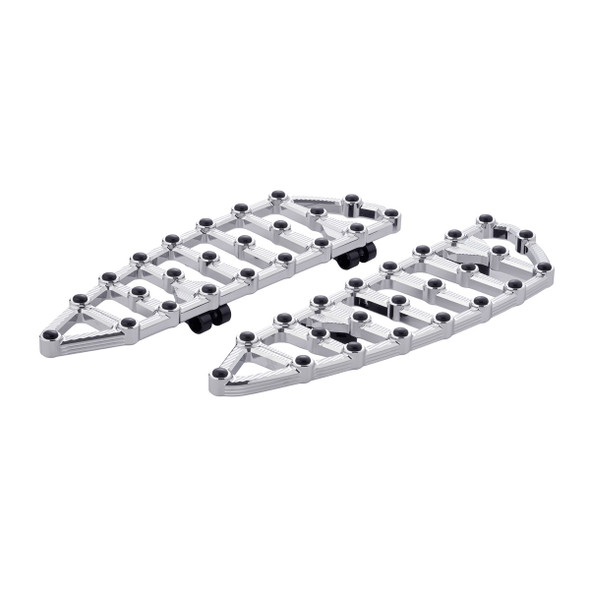 Arlen Ness Billet MX Driver Floorboards: 18-20 Harley-Davidson Softail Models