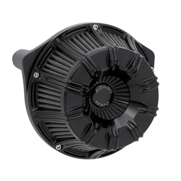 Arlen Ness 10-Gauge Inverted Series Air Cleaner: 08-17 Harley-Davidson Touring/Softail/Dyna/Trike Models