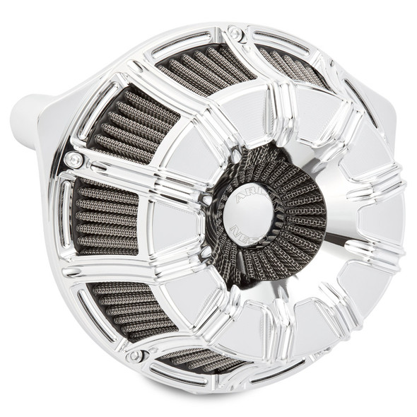 Arlen Ness 10-Gauge Inverted Series Air Cleaner: 08-17 Harley-Davidson Touring/Softail/Dyna/Trike Models