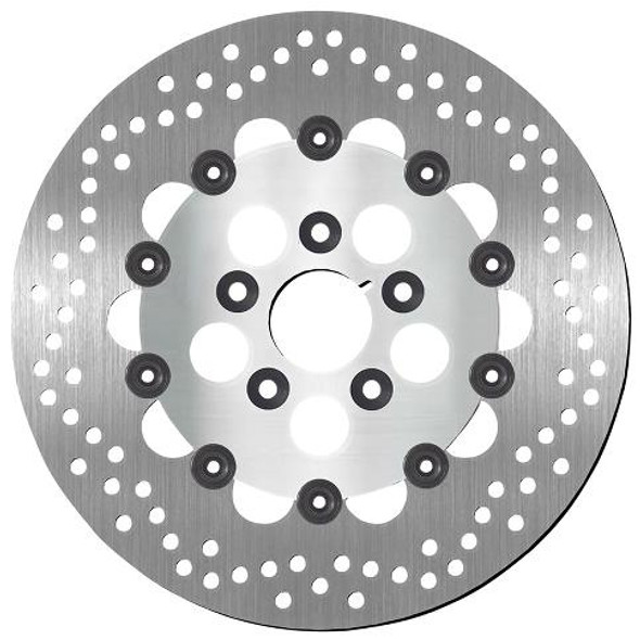 SBS Standard Brake Rotor: 84-18 Harley-Davidson Dyna/Touring/Softail/Sportster Models - 11.5"