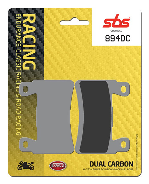 SBS Dual Carbon Front Brake Pads - 894DC