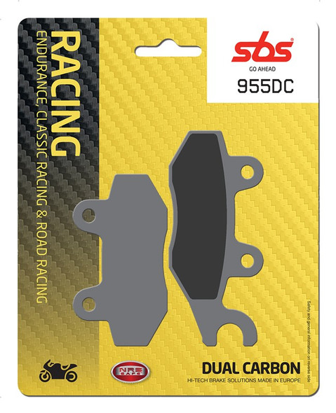 SBS Dual Carbon Front Brake Pads - 955DC
