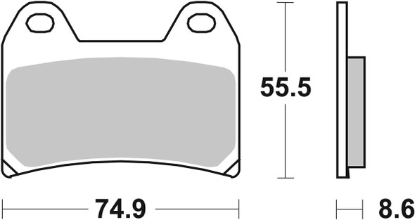 SBS HF Ceramic Brake Pads