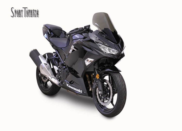 Zero Gravity Sport Touring Windscreen: 18-23 Kawasaki Ninja 400