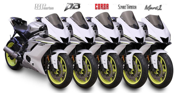 Zero Gravity Sport Touring Windscreen: 17-20 Yamaha YZF-R6
