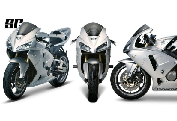 Zero Gravity SR Windscreen: 05-06 Honda CBR600RR