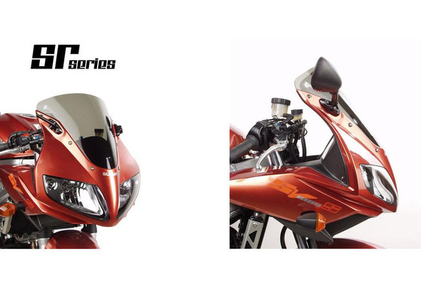 Zero Gravity SR Windscreen: 03-10 Suzuki SV650S/1000S/SF/ABS