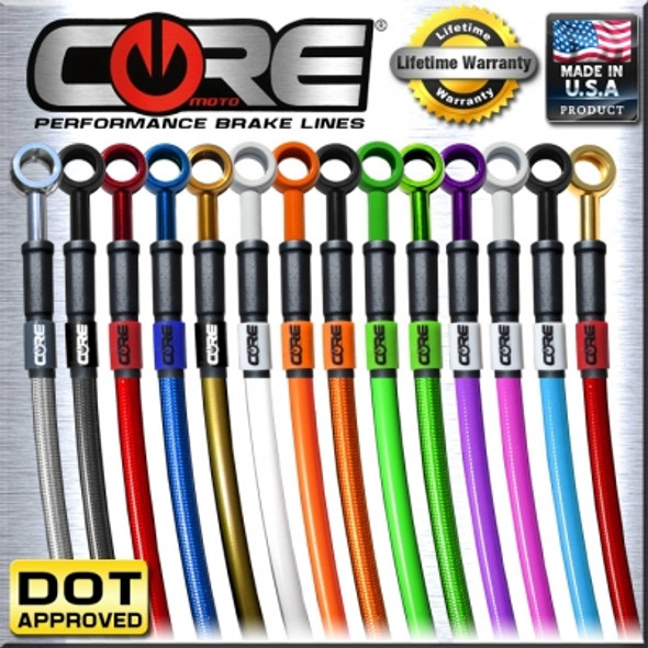 Kawasaki 98-99 ZX9R - Core Moto Full (Rear Only) Brake Line