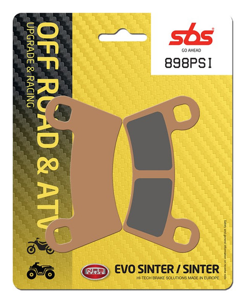 SBS PSI Evo Sintered Front/Rear Brake Pads