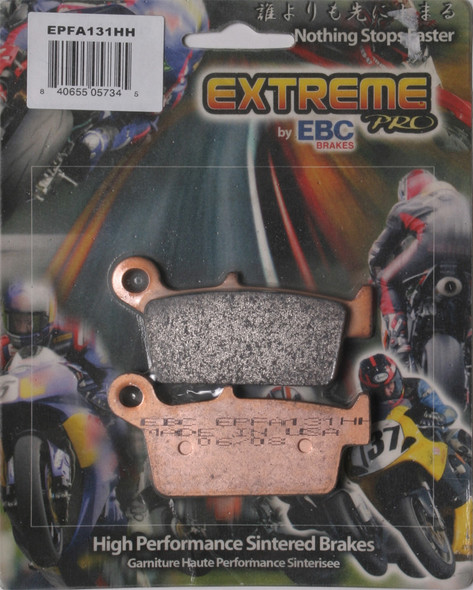 EBC Extreme Performance Sintered Rear Brake Pads - Race Only