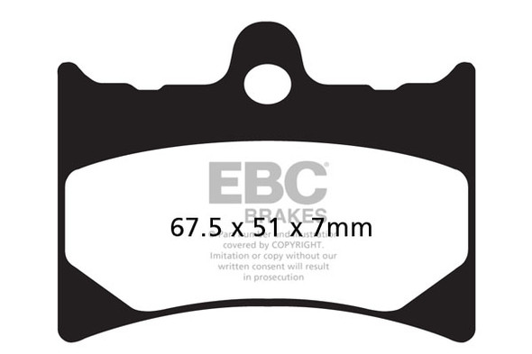EBC R Series Sintered Front Brake Pads