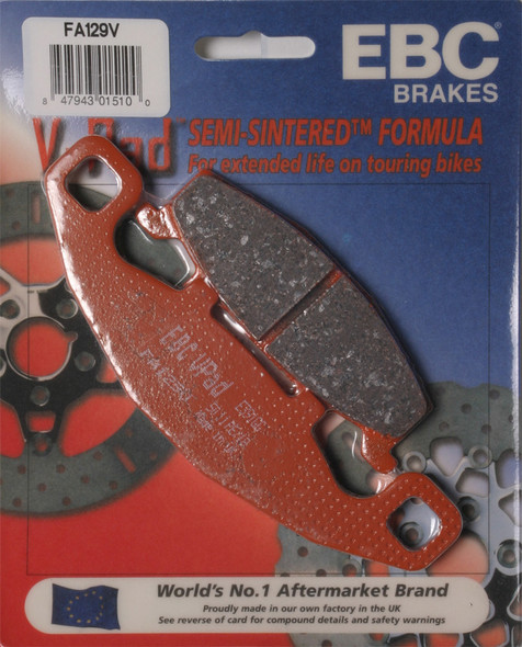 EBC V-Series Semi-Sintered Rear Brake Pads