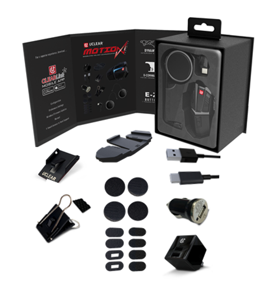 UCLEAR Motion Infinity Bluetooth Helmet Audio System - Single Kit